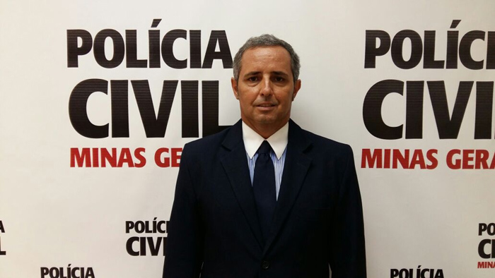 Carlos Roberto da Silveira Costa era delegado em São João Nepomuceno (Foto: Divulagação/ Polícia Civil) 