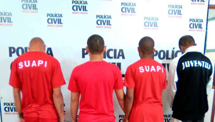 Foto: Polícia Civil presos divulgacao policia civil