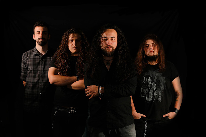 Banda Algar, de Juiz de Fora, é um dos representantes do heavy metal no Carnarock (Foto: Divulgação) 