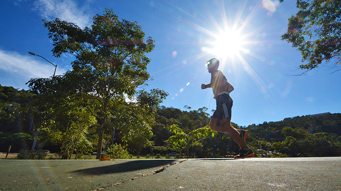 Fim de semana será de calor e tempo firme 1 Foto: Marcelo Ribeiro