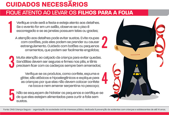 Cuidado com as crianças na hora da folia 2 filhos na folia
