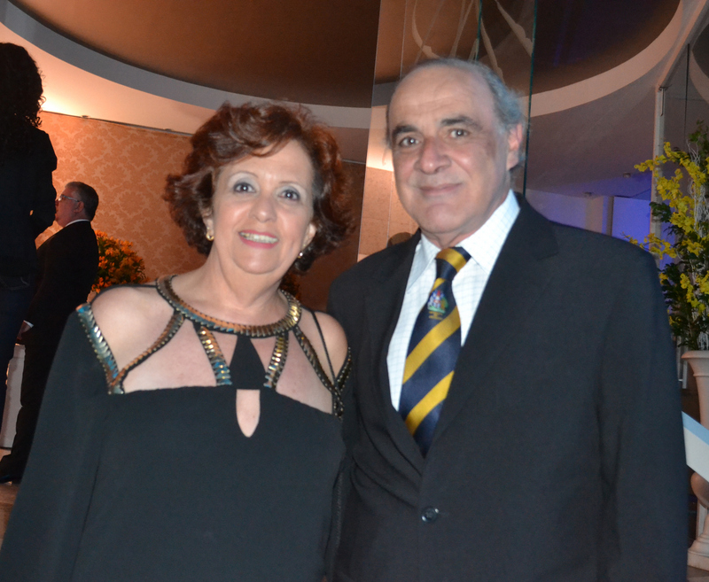 Nely e Nicolau Falabella em noite social. Foto: Toninho Carvalho