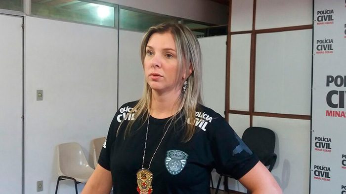 De acordo com a delegada Ângela Fellet, que está à frente do caso, suspeito é apontado como envolvido em, pelo menos, 28 ocorrências policiais (Foto: Vivia Lima)