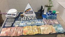 Mulher e comparsas são detidos por tráfico em operação das polícias Civil e Militar 2 droga 1