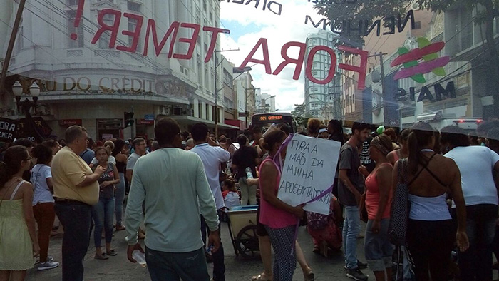 Protesto contra a reforma da Previdência ganha as ruas de Juiz de Fora 22 Fernando Priamo
