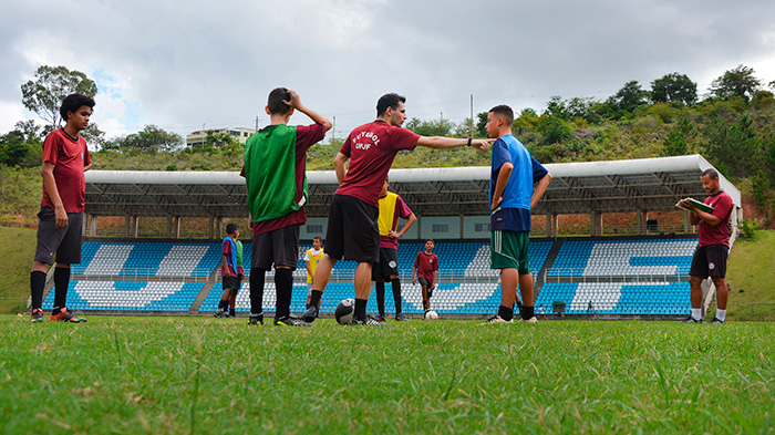 Projeto de futebol de base estreia no Campeonato Mineiro e terá um bom desafio pela frente (Foto: Marcelo Ribeiro)