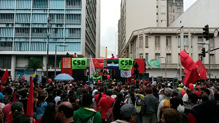 Confira detalhes da manifestação em Juiz de Fora 22 Foto: Marcelo Ribeiro