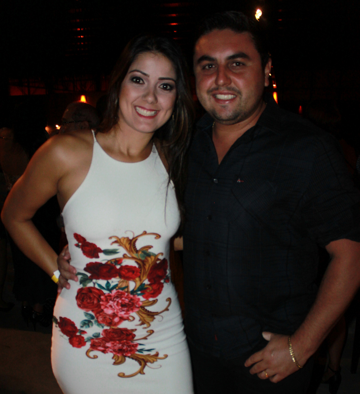 Coluna CR – 06-04-2017 1 Fernanda e Pedro Simas em recente festa no Terrazzo. Foto: Guilherme Ovídio
