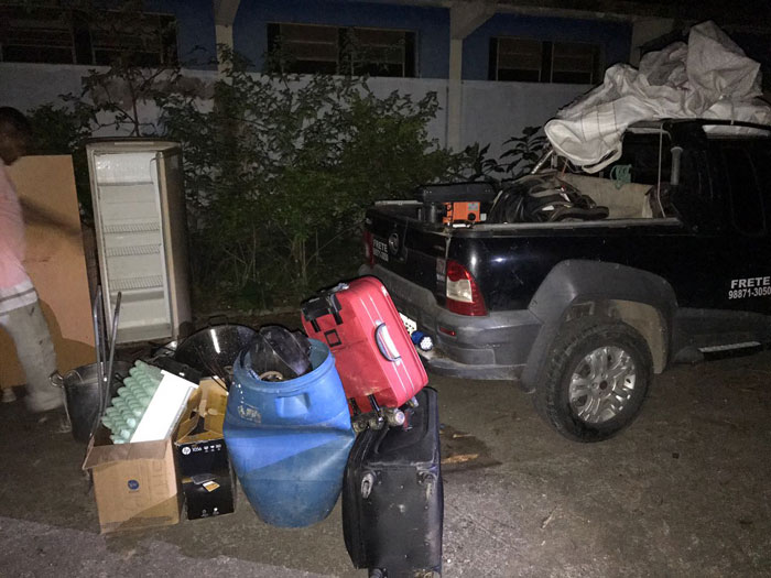 Produtos furtados em sítios na Zona Norte são localizados dentro de clube desativado 1 apreensao