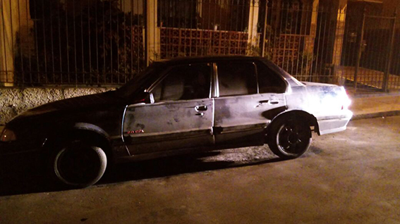 PM cerca casa no Bandeirantes e captura bando suspeito de disparos 2 Divulgação/PM