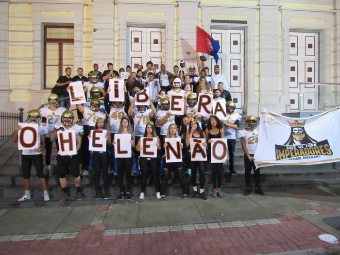 JF Imperadores faz novo protesto por jogo no Mário Helênio 1 jf-imperadores