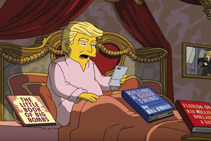 Foto: Divulgação simpsons-trump