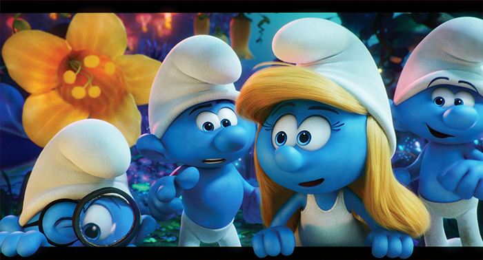 "Os Smurfs e a Vila Perdida" estreia nesta quinta-feira 1 Os Smurfs terão de passar pela Floresta Proibida para tentar encontrar a Vila Perdida (Foto: Divulgação)
