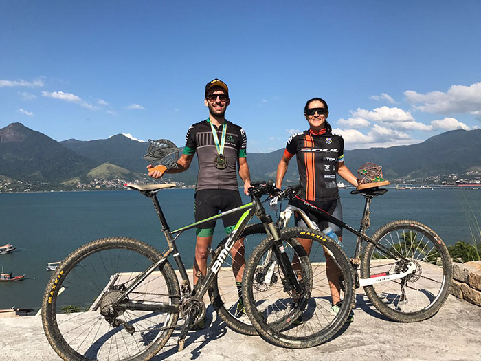 Artur Bitarello do Amaral e Roberta Stopa se destacaram no XTerra, etapa de Ilhabela (Foto: Artur Bitarello do Aamaral)