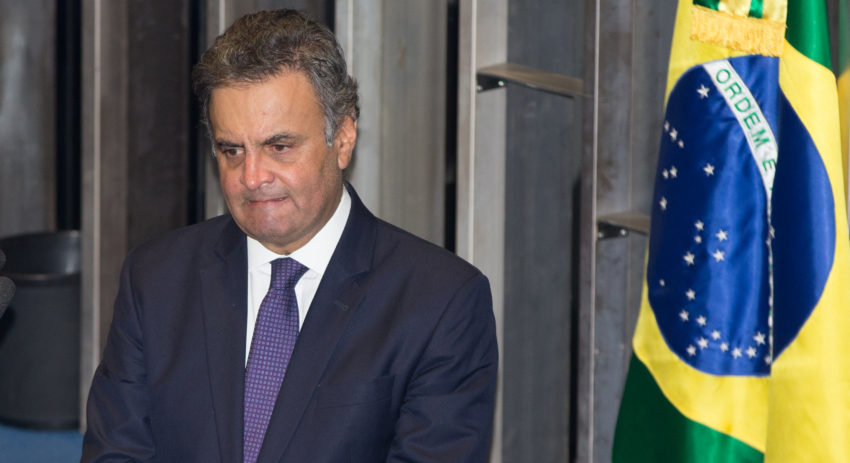 Aécio diz que vai se licenciar da presidência do PSDB para provar sua inocência 2 Lula Marques/AGPT