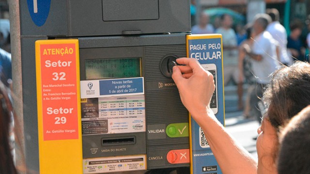 Novas vagas rotativas na Getúlio Vargas já estão operação 1 area azul marcelo