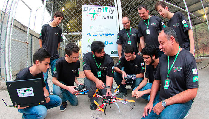 Equipe juiz-forana é campeã da 1ª Fórmula Drone 2 drone