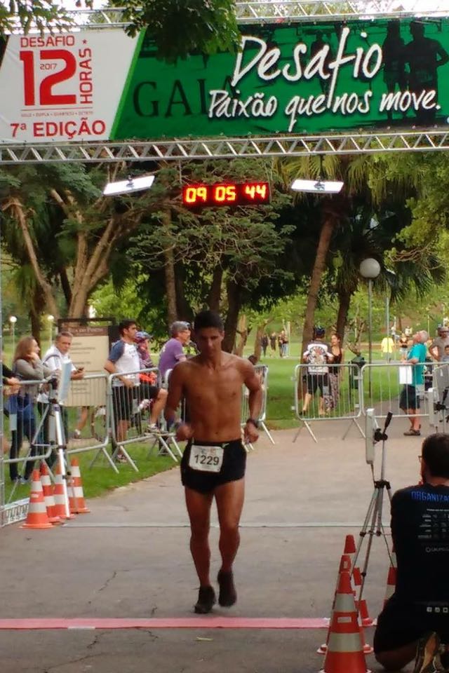Foto: Arquivo Pessoal esp juan pablo ultramaratonista foto arquivo pessoal