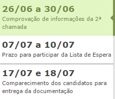 Prouni 2017/2: convocados da 2ª chamada já podem entregar as documentações às instituições de ensino 2 Cronograma Prouni 2º Semestre 2017