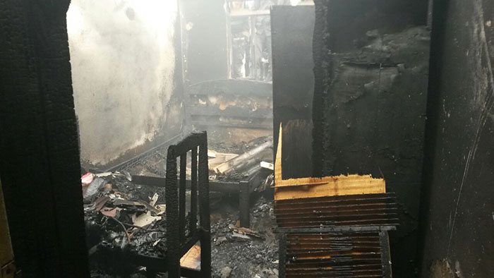 Mulher de 58 anos morre em incêndio em Barbacena 1 incêndio em Barbacena