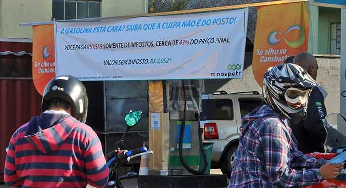 Em Dia da Liberdade de Impostos, posto vende gasolina a R$ 2,05 em Juiz de Fora 1 Foto: Felipe Couri