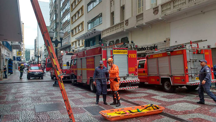 Foto: Corpo de Bombeiros/Divulgação treinamento-bombeiros