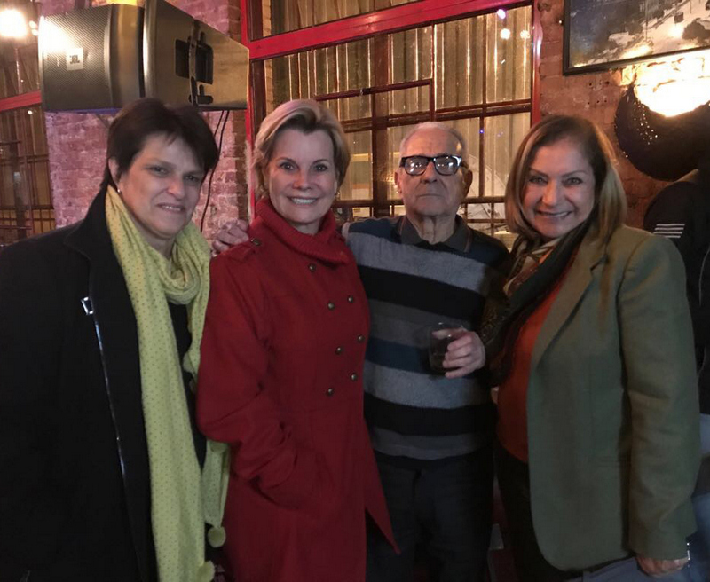 Mônica Andrade, Vânia de Landa, Mamão e Darcy Pontes Foto: Luiza Jucá