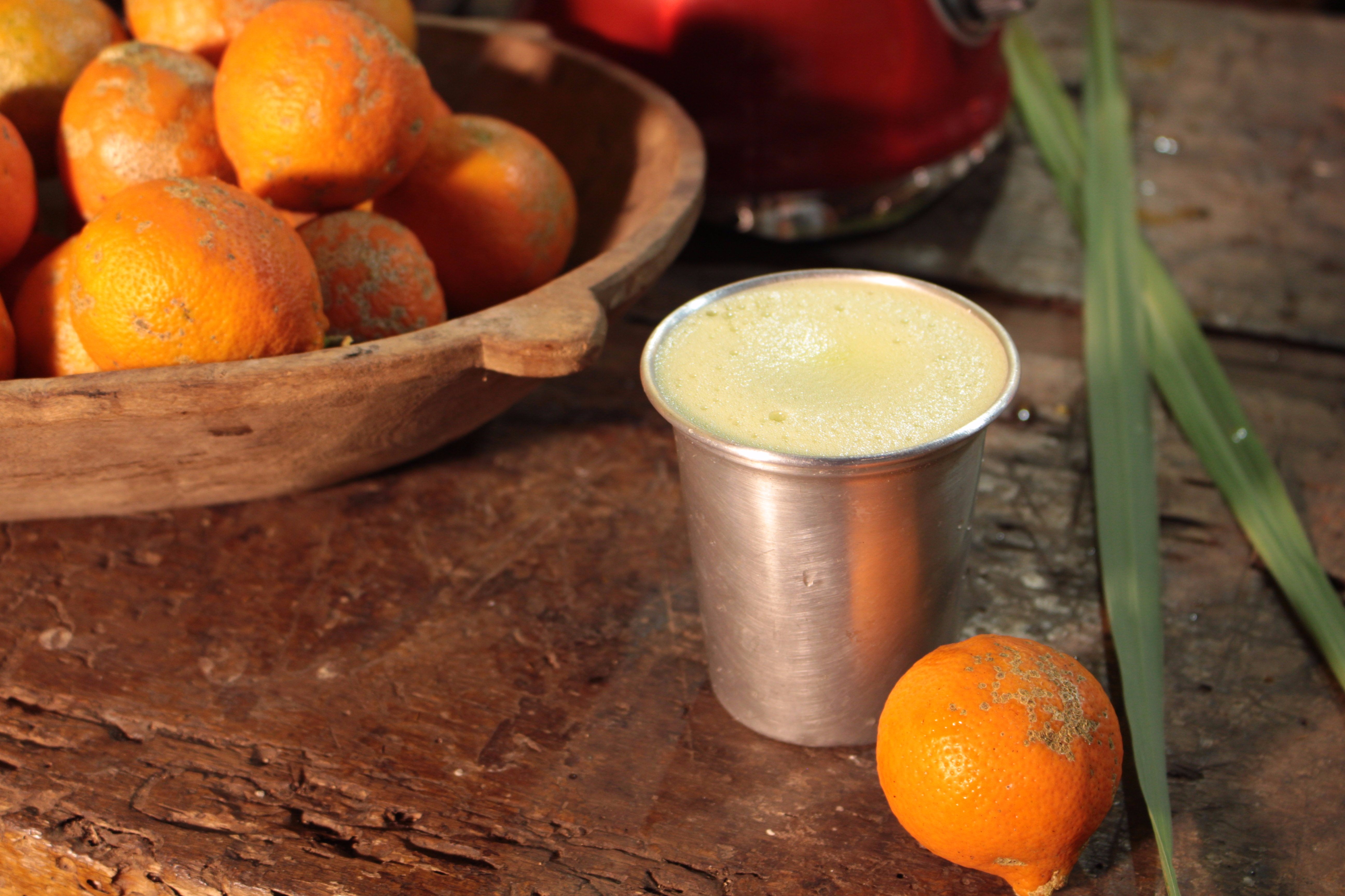 Imagem: Suco de Capim Limão | Cozinha na Fazenda