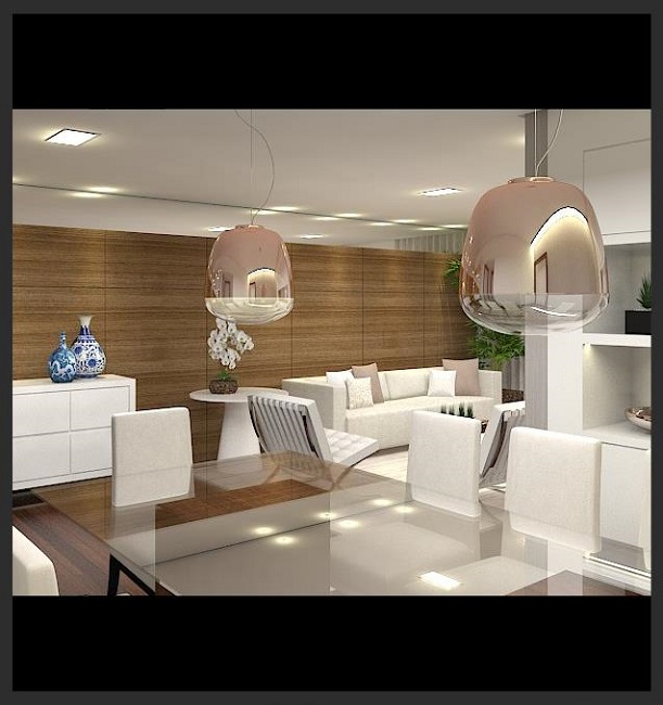 Metalizados no Décor 5 Sala de jantar