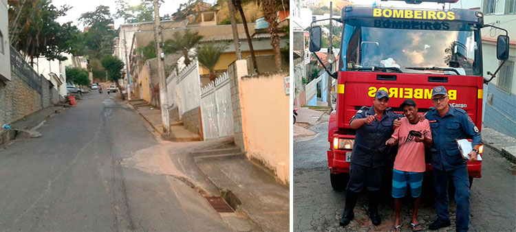 Foto: Corpo de Bombeiros/Divulgação carteira uba