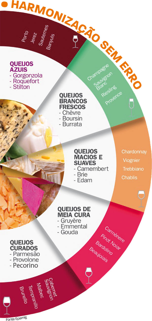 Queijos e vinhos, combinação perfeita 2 harmonização