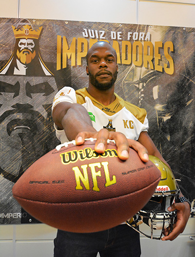 Muito prazer, quarterback KC 1 kb dentro marcelo