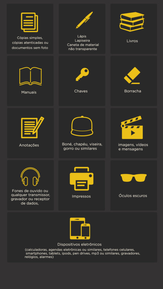 Tudo sobre o Enem 2017 5 objetos enem SEM LOGO