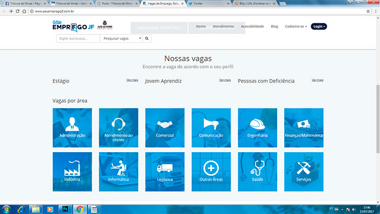 Prefeitura de JF lança novo portal de empregos 2 print.jfempregos