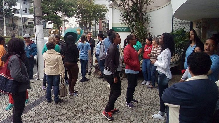 protesto limpeza HPS 2 Leo