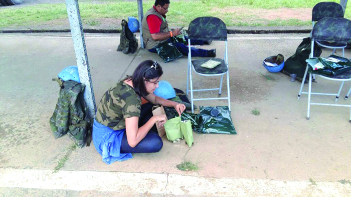 Tribuna participa de treinamento em áreas de conflitos 2 treinamento 1