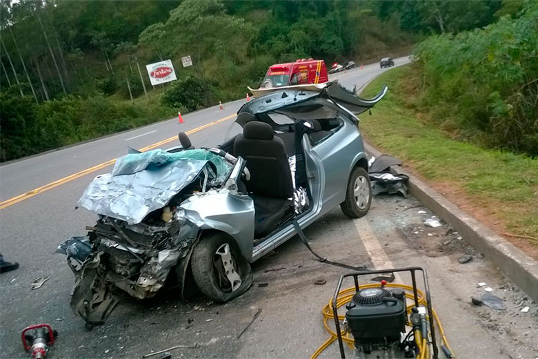 Morre bebê vítima de acidente na BR-040 1 acidente 040