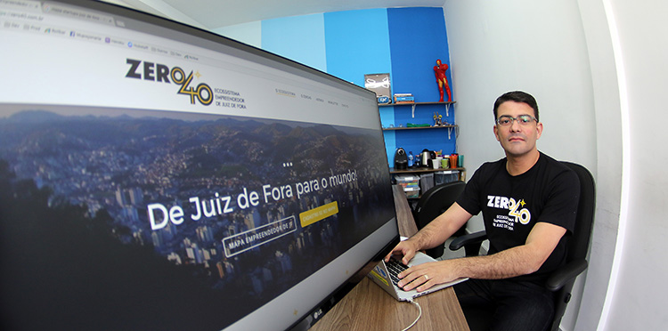 “Quanto mais crise tem, mais oportunidade existe. Já que a crise está aí, vamos inventar uma coisa nova", diz Tiago Gouvêa, um dos responsáveis pelo Zero40.