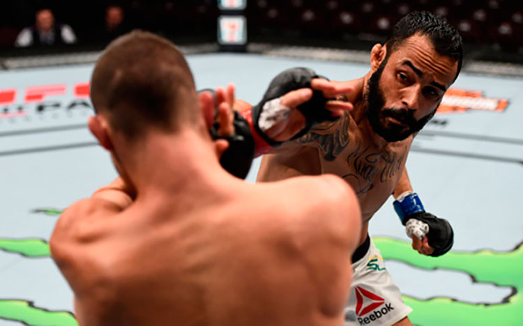 (Foto: reprodução) esp Felipe Silva UFC Créditos Jeff Botarri UFC