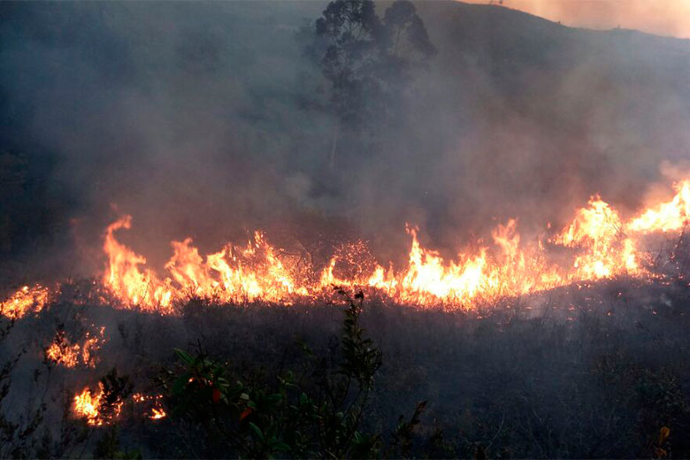 fogo post bombeiros