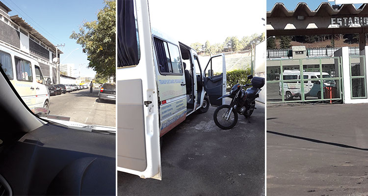 Van destinada a transporte de pacientes do SUS é usada pelo Tupi 1 van tupi 2