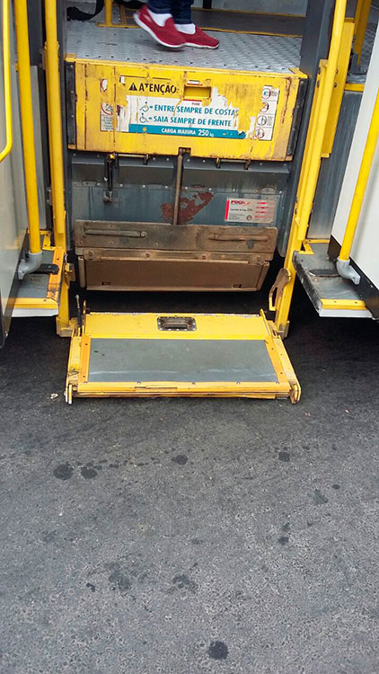 (Foto do leitor André Luiz de Moraes) vu ônibus 145
