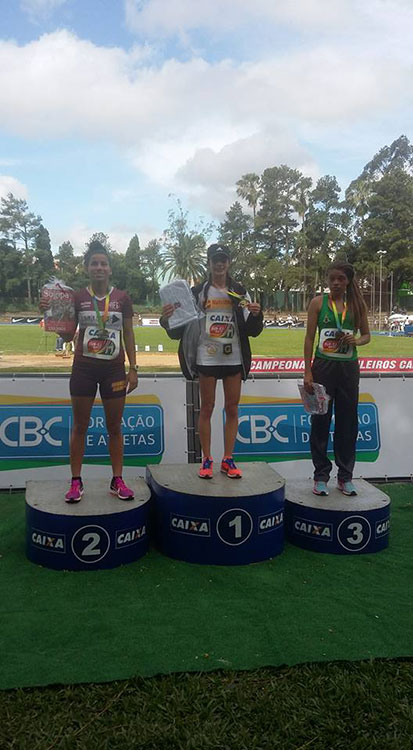 Amanda é campeã brasileira sub-23 nos 5km e 10km 1 amanda arquivo pessoal 2