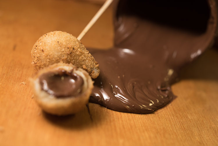 coxinha nutella