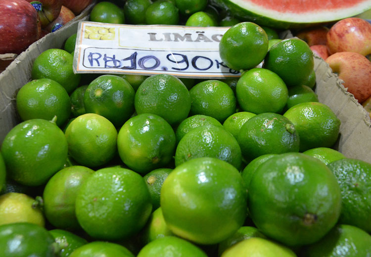 Frutas sobem quase 50% em JF 1 limão
