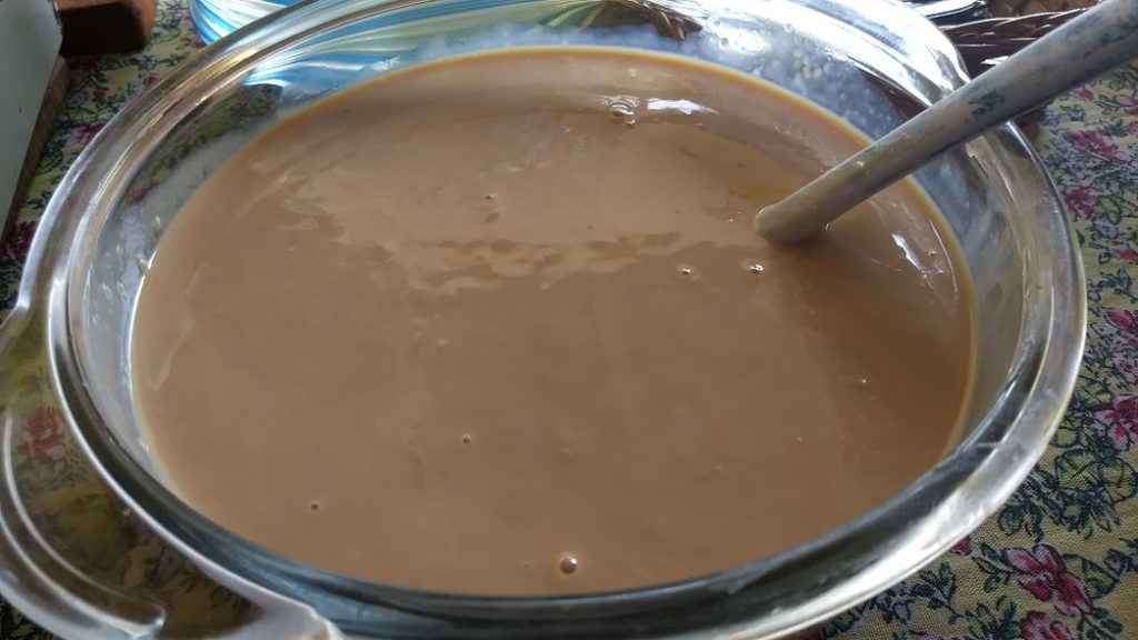 Casinha doce de leite