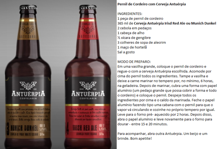 Cerveja com Cordeiro