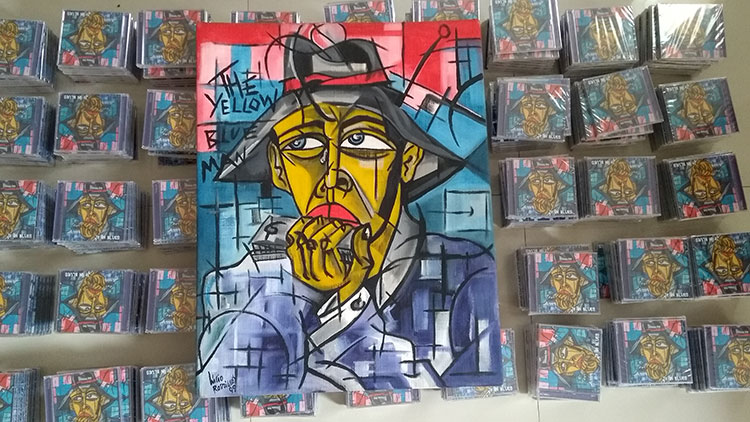 Cult JF in Blues 1 Divulgação Pintura e arte da capa por Lúcio Rodrigues
