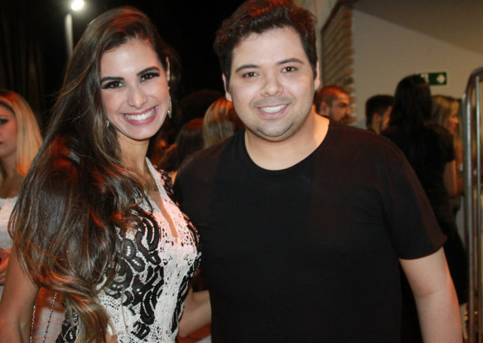 CR com a dupla Renan & Christiano e o produtor Rian Toledo 3 Rayani Marques e o humorista Gustavo Mendes no show de Wesley Safadão, no Terrazzo Foto: Guilherme Ovídio/OHappyHour