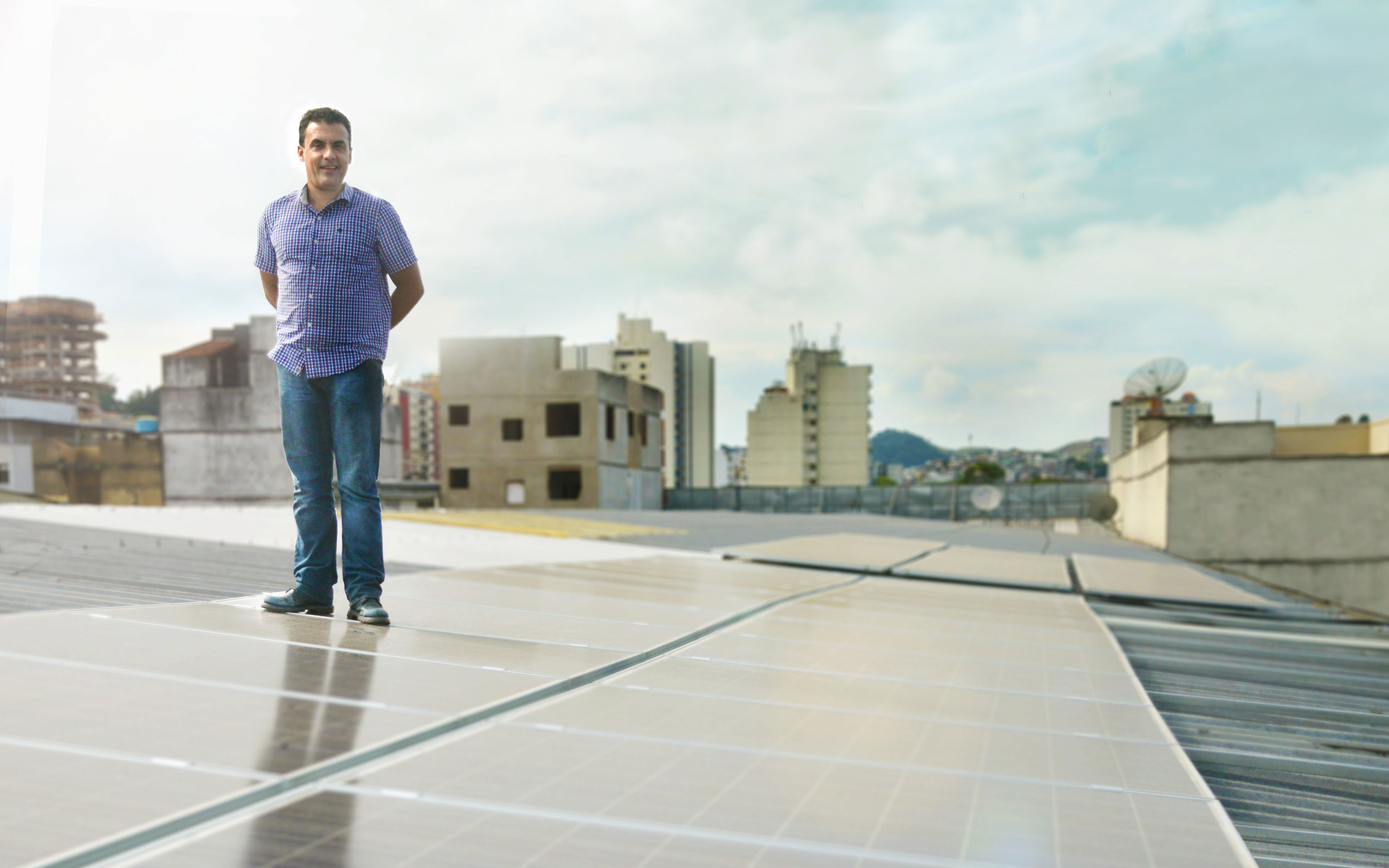 Só 55 clientes geram energia própria em JF 1 Santa Cruz divulgação energia